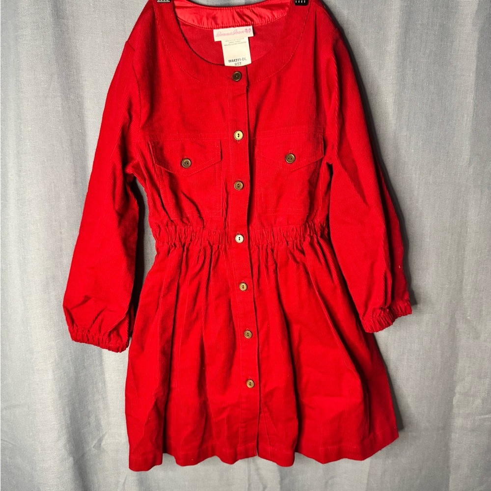 Bonnie Jean Vibrant Red Casual Dress